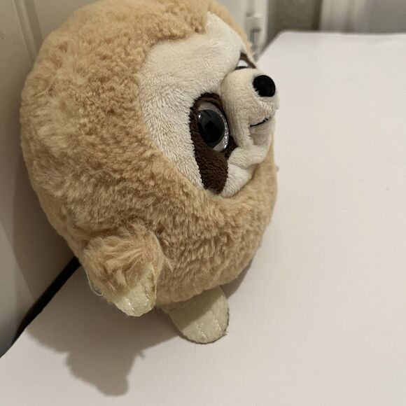 Dan Dee Collectors Choice Roly Poly Buddy Ball Sloth Plush 6" Valentine's Day - Picture 3 of 7